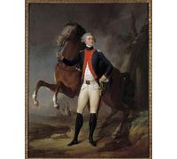 WYKUJMYTO Famoso Quadri Moderni Artistico Poster Ritratto di Marie Gilbert Mottier Marchese De La Fayette di Louis Leopold Boilly Per la Decorazione Domestica 60x90cm