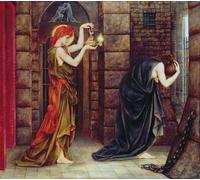 WYKUJMYTO Famoso Quadri Moderni Artistico Poster Speranza nella prigione della disperazione di Evelyn De mrgans Per la Decorazione Domestica 60x90cm
