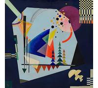 WYKUJMYTO Famoso Quadri Moderni Artistico Poster Tre suoni. di Vasilij Kandinskij Per la Decorazione Domestica 60x90cm