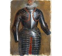 WYKUJMYTO Riproduzione Dipinto Tela da Arte Stampe Arte Quadro Armatura a tre quarti di Johann Peter Krafft Per la Decorazione Murale 60x90cm
