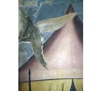 WYKUJMYTO Riproduzione Dipinto Tela da Arte Stampe Arte Quadro il Sogno di Costantino Particolare Angelo di Piero Della Francesca Per la Decorazione Murale 60x90cm