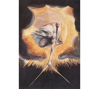 WYKUJMYTO Riproduzione Dipinto Tela da Arte Stampe Arte Quadro l'Antico dei Giorni Dall'Europa una Profezia di William Blake Per la Decorazione Murale 60x90cm