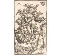 WYKUJMYTO Riproduzione Dipinto Tela da Arte Stampe Arte Quadro l'Ultima Cena di Lucas Cranach il Vecchio Per la Decorazione Murale 60x90cm