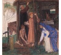 WYKUJMYTO Riproduzione Dipinto Tela da Arte Stampe Arte Quadro Raccolta di erbe amare di Dante Gabriel Rossetti Per la Decorazione Murale 60x90cm