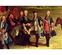 WYKUJMYTO Stampe Immagine Stampe Pittura Particolare dello stivale del re dall'incontro per la caccia al Puits du Roi a Compiègne di Jean Baptiste Oudry Per la Decorazione dell'ufficio 60x90cm