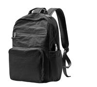 WYLBDBG Zaino Porta pc Borsa per Adolescenti, da Uomo Donna Bag del Liceo Bockag Medio Ragazza-Nero