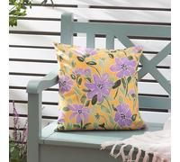 Wylder Nature Cuscino da esterno imbottito in poliestere con motivo floreale retrò