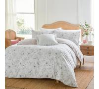 Wylder Nature Set copripiumino Bella - Morbida biancheria da letto reversibile con motivo floreale (naturale - singolo)