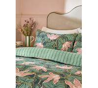 Wylder Set copripiumino e federa reversibili con stampa Wylder Luella verde