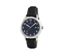 WYLER VETTA STARFIRE PILOT OROLOGIO QUARTZ ACCIAIO WV0048