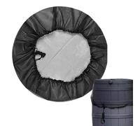 WYLFYJP Copertura in Rete for Fusti di Raccolta Pioggia Schermo for Fusti di Raccolta Pioggia con Coulisse Regolabile Copertura for Fusti di Raccolta Pioggia Schermo Protettore for Serbatoio(60cm)