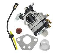 wYLGEK Carburatore con Guarnizione Filtro Tubo Adatto for Motore decespugliatore 52cc 49cc 43cc Motori carburatore Guarnizione Pompa di adescamento Tubo