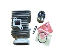 wYLGEK Kit Cilindro 37mm Adatto for TCS33EB TCS-33 EB CS33EB CS-33 EB Cilindro for Motosega con Gruppo Clip Perno Fascia pistone