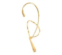 WYLZLKX 1Pc Moda Geometrico Ear Cuff per le Donne Esagerato Linea di Torsione del Metallo Senza Piercing Gioielli Regali Abbigliamento Casual, 7cm/2.56inch, Metallo, metallo.