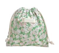 WYLZLKX Borse cosmetiche a forma di piccolo fiore moda rossetto articoli da toeletta trucco organizzato chiave auricolare borse di stoccaggio, Fucsia e Verde, As Shown, A