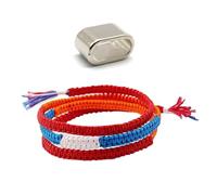 WYLZLKX Braccialetto Kumihimo, ispirato al Giappone, fatto a mano, con scritta "Your Name", gioiello dell'amicizia per fan degli anime, As Shown, Cotone