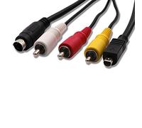 WYMECT Cavo AV A/V Audio Video TV-Out VMC-15FS Video Cavo Cavo per Sony Handycam Camcorder DCR-D/H/I/S HDR-C/H/S/T/U/X e altri modelli Cable Length 3.9ft/1.2M
