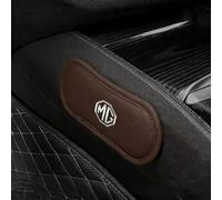 WYMKL 2 Pezzi Cuscino per Ginocchio e Gomito per 2023 MG HS I 2023-, Console Centrale Ginocchia Gomito Cuscino Bracciolo della Porta Autoadesivo,Brown