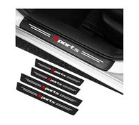 WYMKL 4 Pezzi Auto Fibra di Carbonio Battitacco Sticker per Volvo EX30 416 I 2023-2024 -, Battitacco in Protezione Portiere AUT, Listelli Sottoporta AntiGraffio