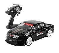 WYMYY Auto RC Drift Auto elettrica telecomandata in Scala 1:10 2.4Ghz 4WD Auto RC alla deriva per Adulti Regali per Bambini Veicolo RC Veloce con luci a LED con 2 batterie per Ragazzi ba