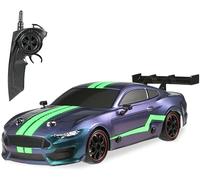 WYMYY Auto telecomandata GT Drift Racing Auto RC per Bambini, Auto da Corsa RC ad Alta velocità Scala 1/16 2.4Ghz RC Veicolo alla deriva Camion Auto da Corsa Sportiva Super Veloce