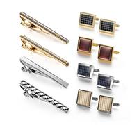 Wynameleri Best Man ricordo per scatola di nozze per gemelli da uomo manager, regali formali in rame per uomini, fratelli adulti, gemelli eleganti personalizzati da uomo Wynameleri Classic Gemelli