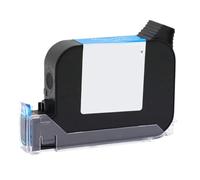 WYNAnGAI 1/3/5 pezzi compatibili 2588 2588+ 2588 + (M) cartuccia d'inchiostro solvente senza crittografia per stampanti portatili codifica a getto d'inchiostro 600 DPI 12,7 mm(2588-BLACK-1PCS)