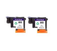 WYNAnGAI 2 pz Testina di Stampa Compatibile Per Stampante Designjet 1000 1050c 1055 cm C4822A Magenta Sostituzione(2PCS)