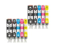 WYNAnGAI 20 pz Cartucce di Inchiostro Compatibili Per MG5750 MG5751 MG5752 MG6850 MG6851 MG6852 TS6050 TS5050 5051 PGI-570 CLI-571(2SET)