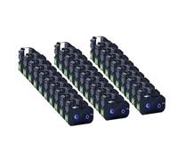 WYNAnGAI 5 10 20 30 40PCS Cavi compatibili LB-200BK MK-RS100B PT-200BK per stampanti Mk2600 Mk2500 Mk2100 Mk2000 Mk1500 Mk1100 Mark 1 Pro M-11C(LB-200BK 30PCS)