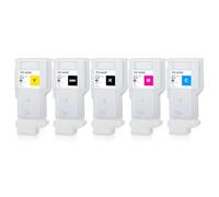 WYNAnGAI 5 cartucce d'inchiostro ricaricabili compatibili a colori per PFI-8120 PFI-8320 nessun chip per TM5200 TM5300 TM5205 TM5305