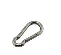 WYNAnGAI 5 pz Marine Grade Acciaio Inossidabile 304 Moschettone con Chiusura A Moschettone Collegamento Ovale in 50mm 60mm 70mm 80mm Lunghezza(7X70MM-5PCS)