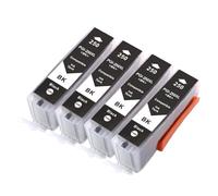 WYNAnGAI 6PCS Cartucce d'inchiostro Compatibili Per PGI250 CLI251 Per MG5420 MG5422 MG5520 MG6320 MG6420 MG7120 Stampanti(4PCS Black)