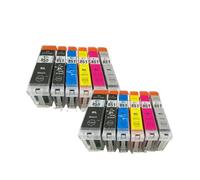 WYNAnGAI Cartucce d'inchiostro compatibili da 12 pezzi per PGI850 da utilizzare con stampanti MG5480 MG6380 MG6400 MG7180 IP7280 MX728 MX928 IP8780