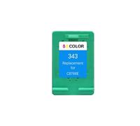 WYNAnGAI Cartucce d'inchiostro compatibili per HP338 e HP343 per Deskjet 6540 6520 6840 460c 1500 9800(Tri-color)