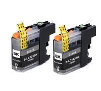 WYNAnGAI Cartucce d'inchiostro compatibili per i modelli LC123 XL, comprese le stampanti MFC J4410DW J4510DW J870DW J4710DW DCP J4110DW J132W J152W J552DW(2 BK)