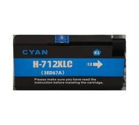 WYNAnGAI Cartucce d'inchiostro compatibili per stampanti plotter T650 T250 T630 T230 T210 adatte per HP712(Blue 30ML)