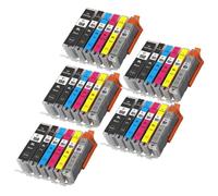 WYNAnGAI Cartucce d'inchiostro compatibili PGI150 da 6 confezioni per stampanti IP7210 MG5410 MG5510 MG6410 MG6610 MG5610 MX921 MX721 IX6810(5 Set)