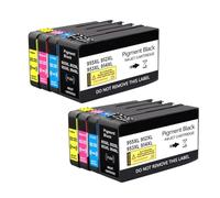 WYNAnGAI Cartucce d'inchiostro compatibili Set 1-5 per vari modelli tra cui 955XL 953XL 952XL 954XL per più stampanti(2set)