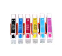WYNAnGAI Cartucce d'inchiostro ricaricabili compatibili con i modelli della serie XP T2431 T2771 IC70 IC80 per la serie EP 706 805 806 905 906 707 977 807(IC80)