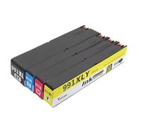 WYNAnGAI Cartuccia a getto d'inchiostro compatibile a colori Civoprint 991X 991XL per PageWide Pro 755dn 774dn 779dn 750dw 772dn(1 SET(KCYM))