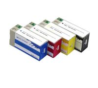 WYNAnGAI Cartuccia di inchiostro pigmentato SJIC22P compatibile con l'Europa per inchiostro per stampante di etichette TM-C3500 C3500 C33S020577 SJIC22P K(SJIC22P 4Color 1Set)