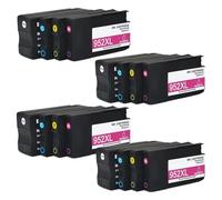 WYNAnGAI Cartuccia d'inchiostro 952XL compatibile con stampanti Officejet Pro 7740 8210 8218 8710 8715 8718 8719 8720 8725 8728 8730 8740(4set 16PK)