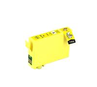WYNAnGAI Cartuccia d'inchiostro a colori T702XL 702XL compatibile con le stampanti WorkForce Pro WF-3720 WF-3725 WF-3730 WF-3733(1pcs Yellow)