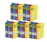 WYNAnGAI Cartuccia d'inchiostro compatibile 16XL T1631 T1632 T1633 T1634 per lavoro WF 2010 2540 2750 2510 2520 2530 2760 stampante(5SET)