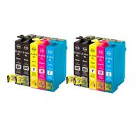 WYNAnGAI Cartuccia d'inchiostro compatibile 18XL T1811 T1814 per stampanti XP205 XP305 XP322 XP315 XP212 XP402 XP30 XP225 XP325 XP422(4BK-2C-2Y-2M)