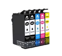 WYNAnGAI Cartuccia d'inchiostro compatibile 502XL T502 T502XL per stampanti Expression Home XP5100 XP5105 WorkForce WF2860DWF WF2865DWF(2BK 1C 1M 1Y)