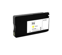 WYNAnGAI Cartuccia d'inchiostro compatibile 711XL per stampanti DesignJet T120 T520 T530 con inchiostro pigmentato(H711XL-YELLOW)