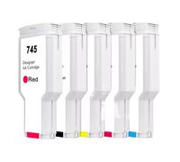 WYNAnGAI Cartuccia d'inchiostro compatibile 745 per stampanti DesignJet Z2600 Z5600 Cartuccia d'inchiostro sostitutiva con inchiostro pieno da 300 ml(Photo Black)