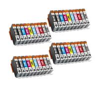 WYNAnGAI Cartuccia d'inchiostro compatibile a colori 10 pezzi 20 pezzi 30 pezzi PFI-300 PFI300 per stampante Image PROGRAF PRO-300(PFI-300-40pcs 4set)